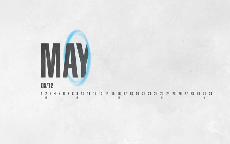 May calendar design