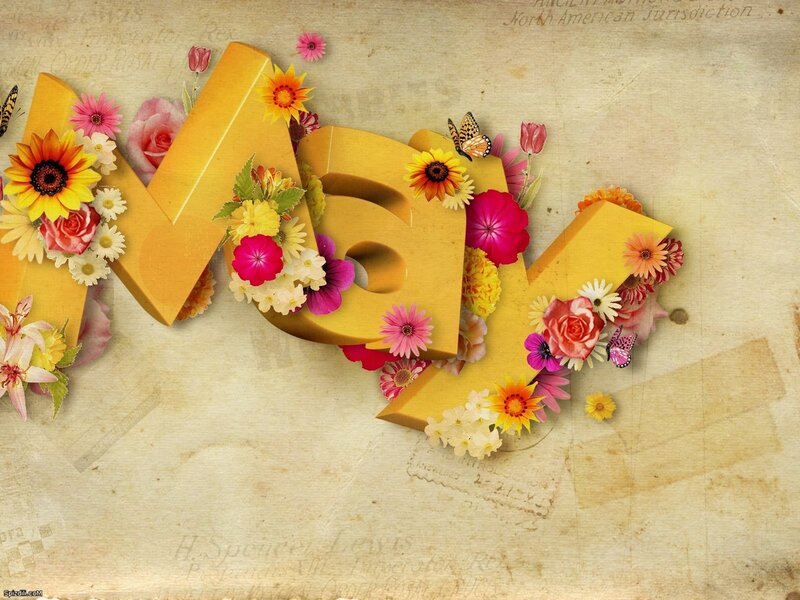May floral design