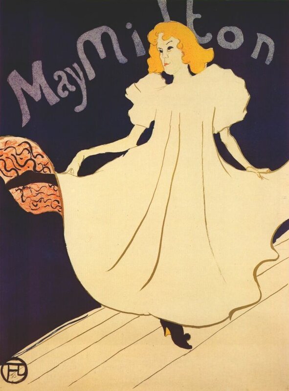 May Milton poster art