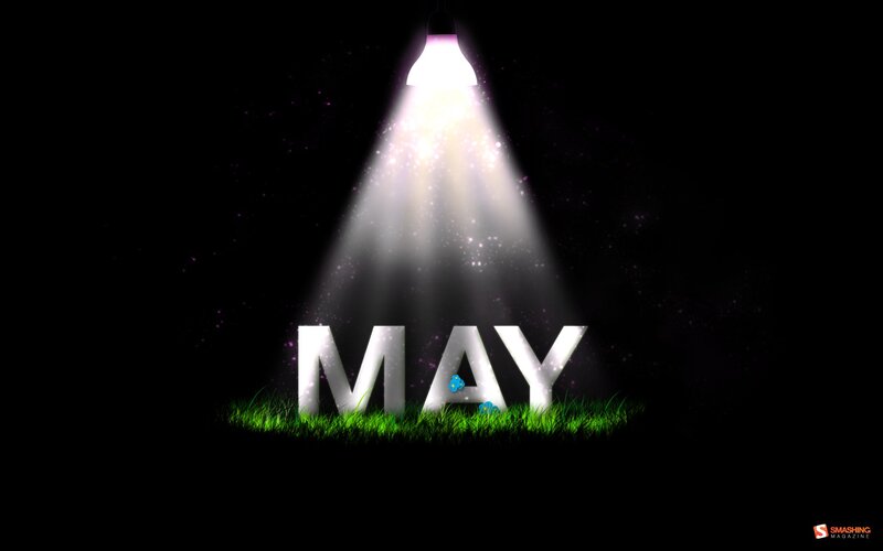 May spotlight on grass