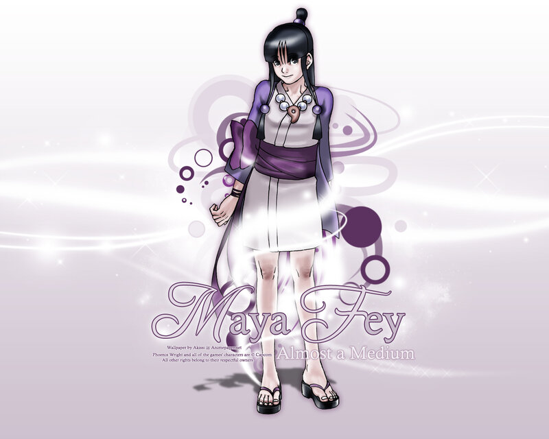 Maya Fey character art