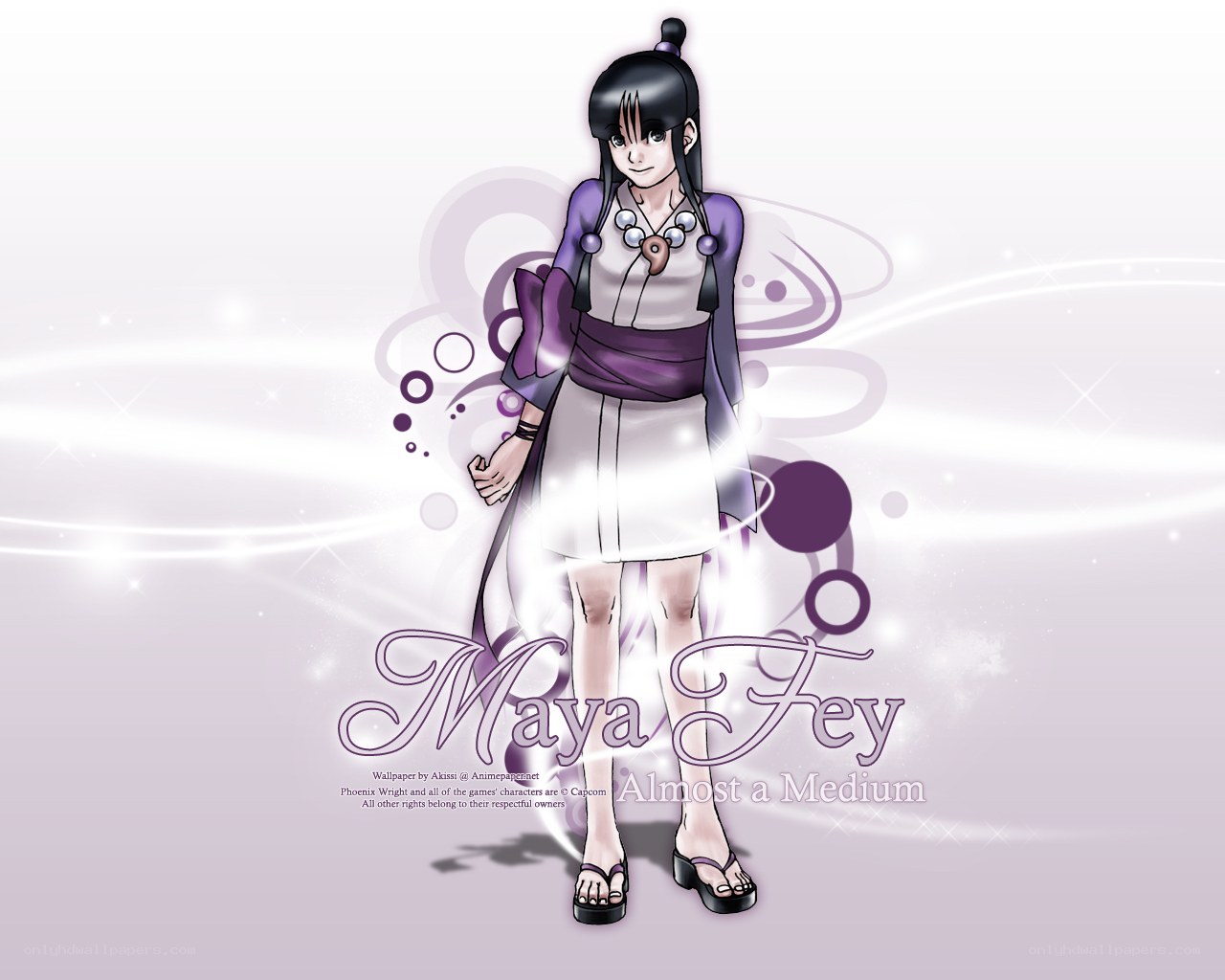 Maya Fey character art