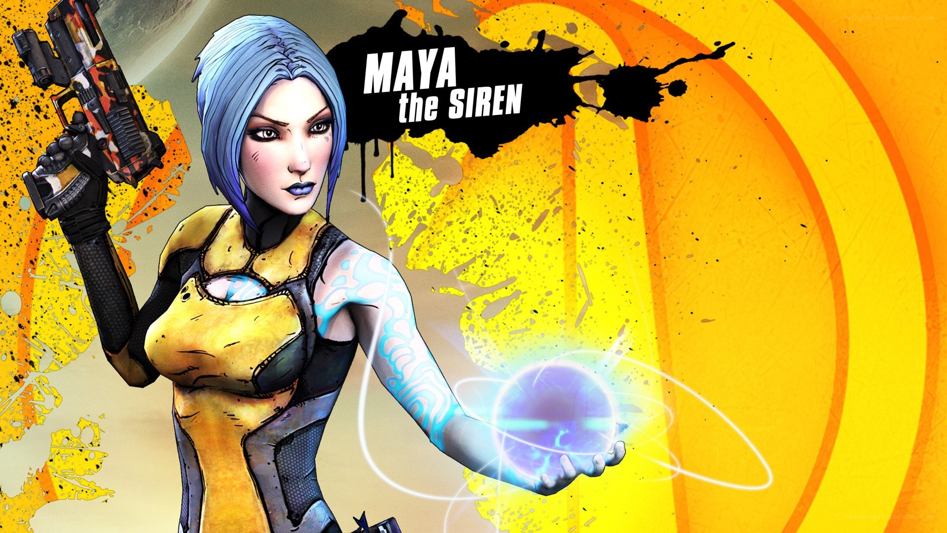 Maya the Siren character art