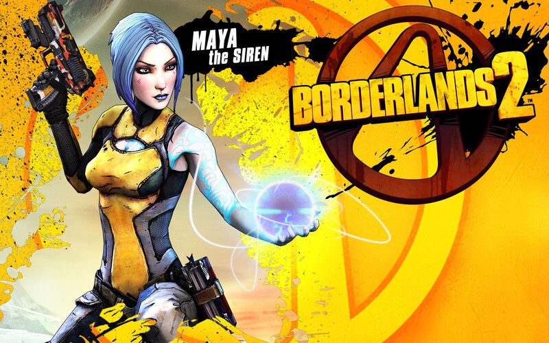 Maya the Siren from Borderlands 2