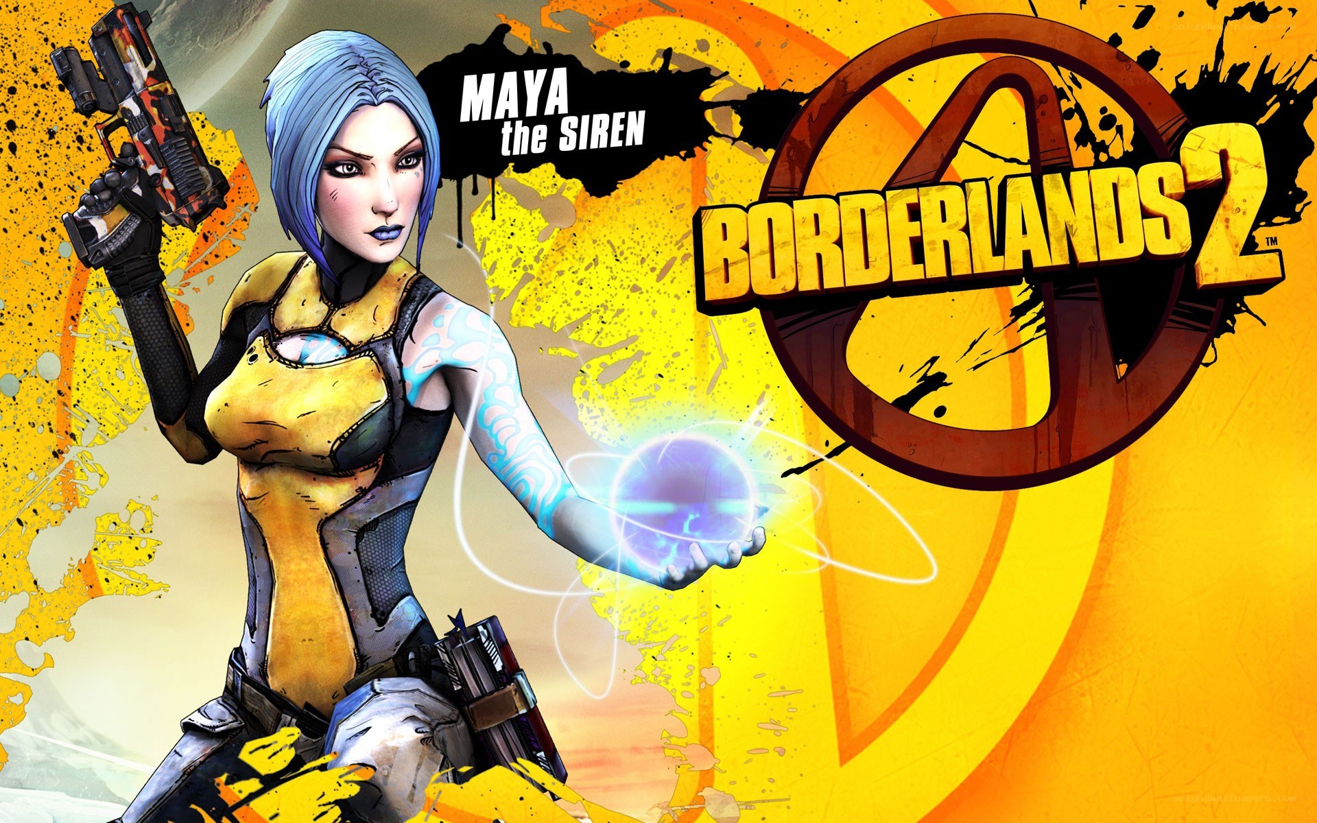 Maya the Siren from Borderlands 2