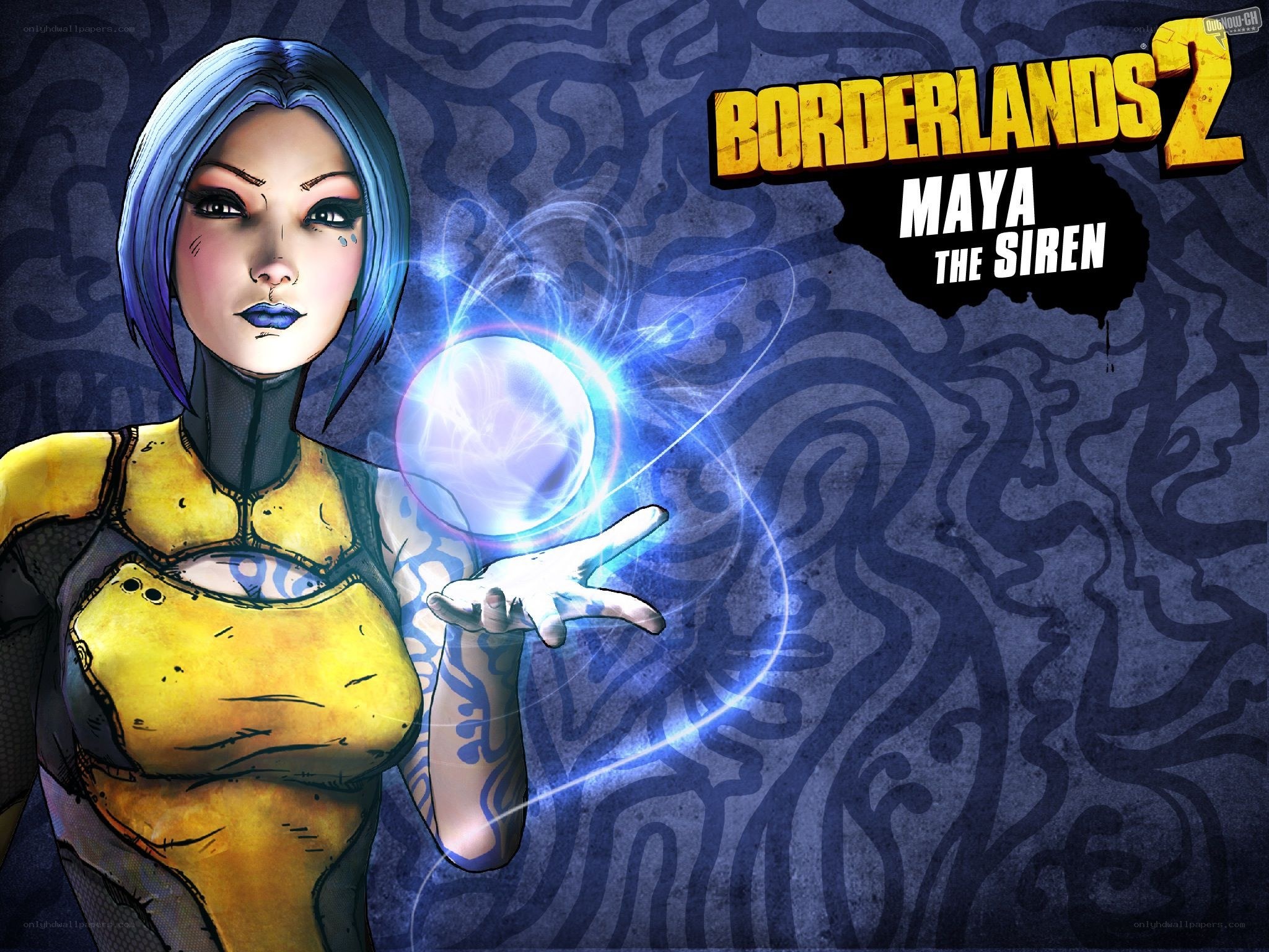 Maya the Siren from Borderlands 2