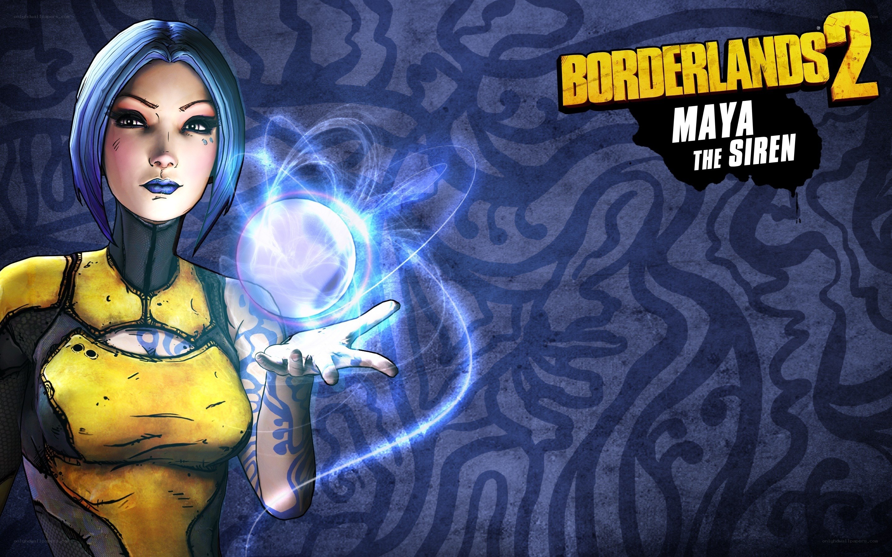 Maya the Siren from Borderlands 2