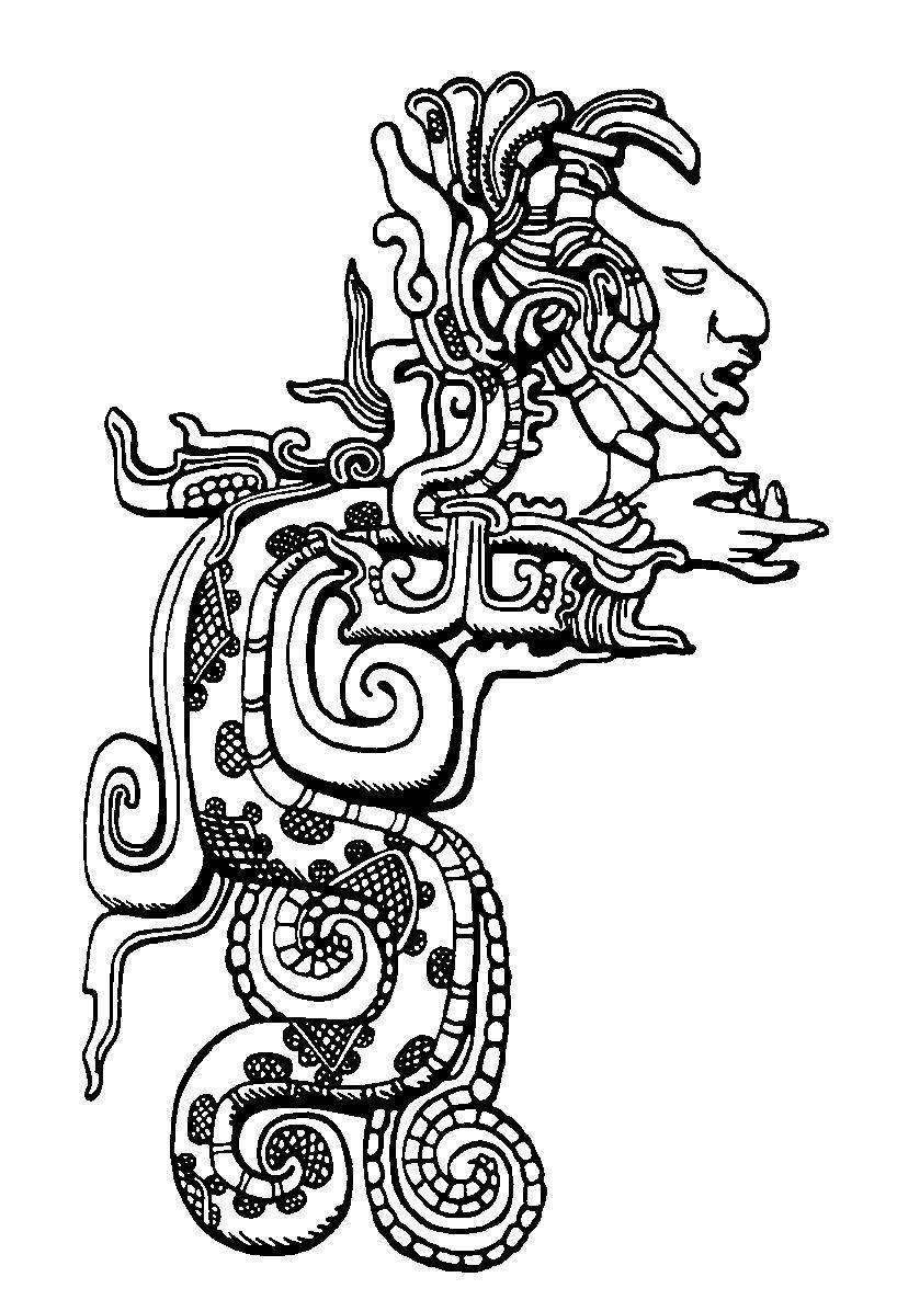 Mayan deity figure