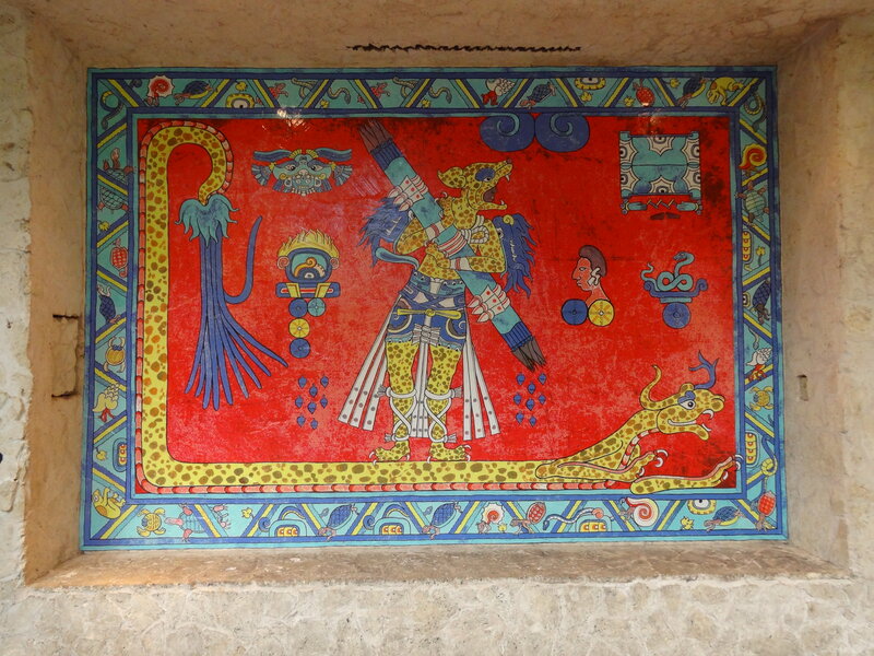 Mayan Mural Painting