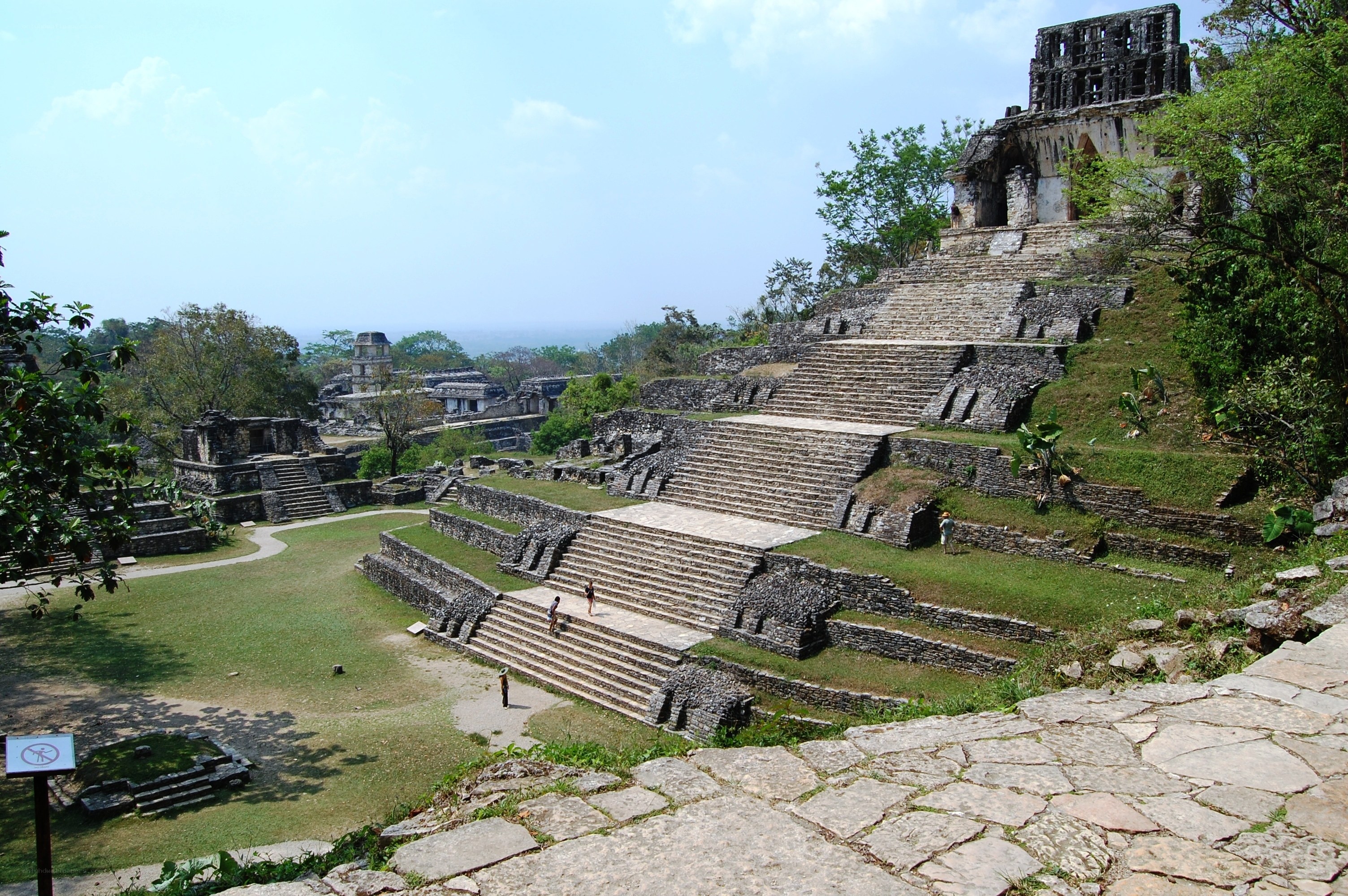 Mayan ruins at Palenque
