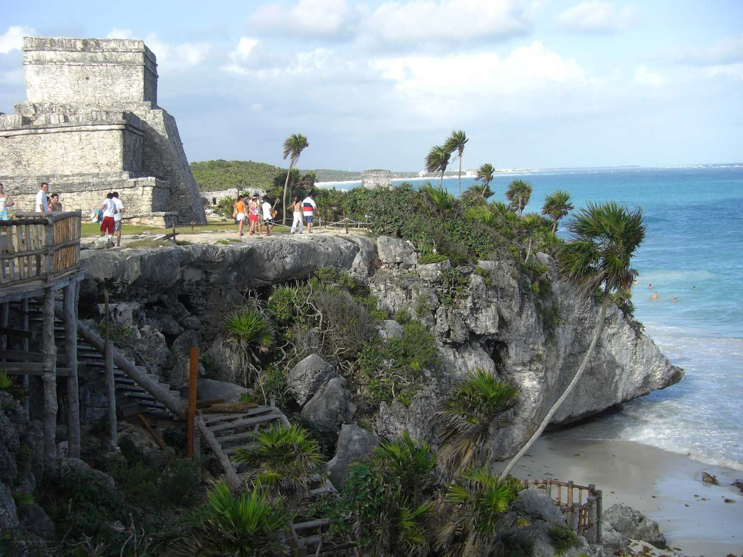 Mayan ruins at Tulum