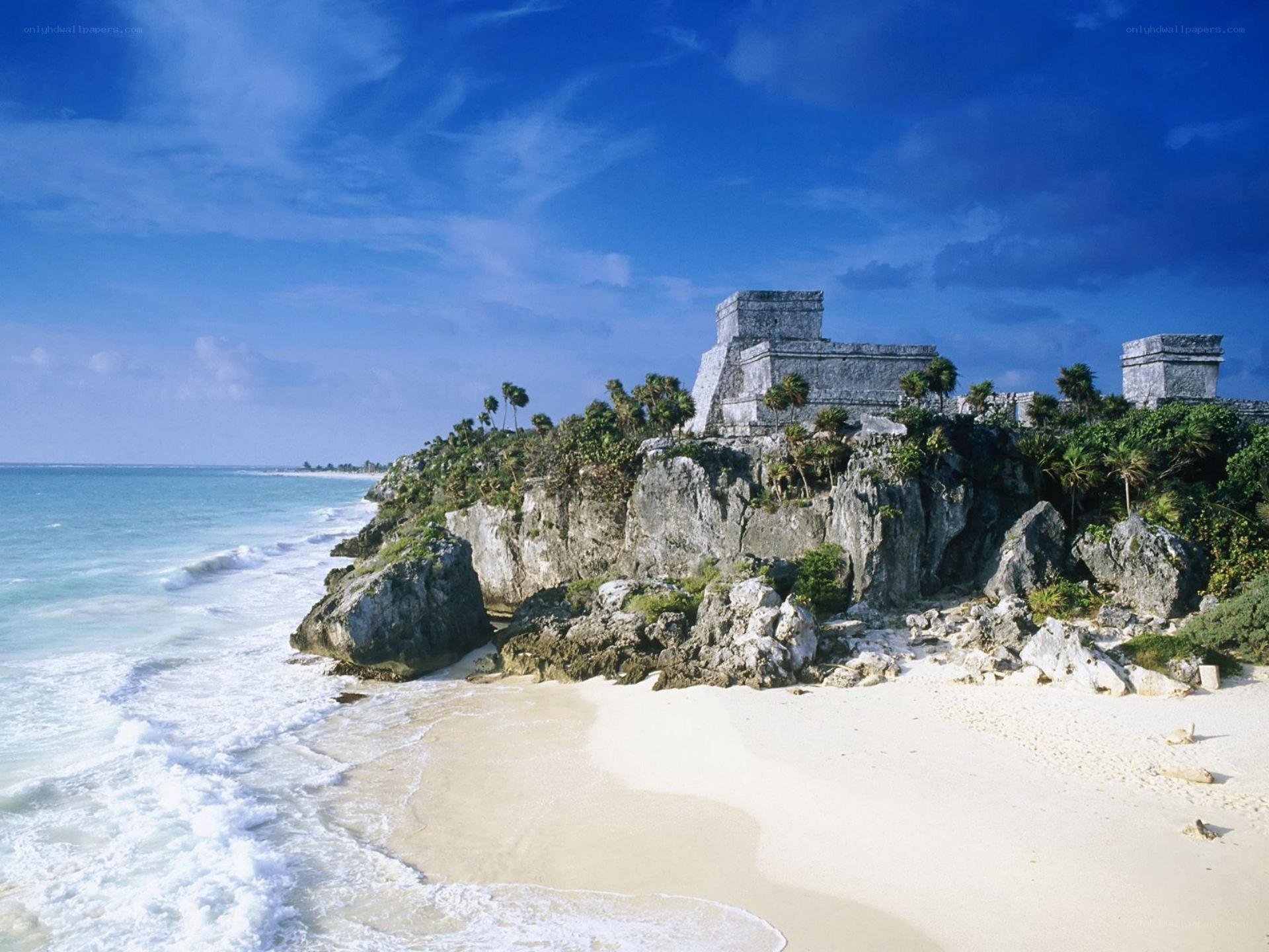 Mayan ruins at Tulum