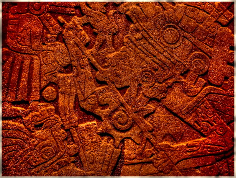 Mayan Stone Carving