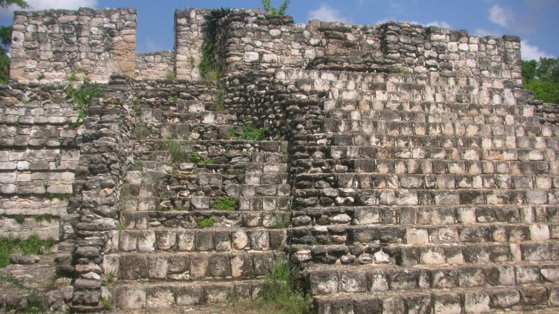 Mayan Stone Pyramid