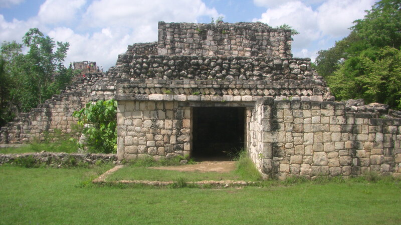 Mayan Stone Structure