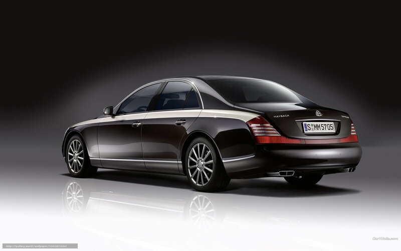 Maybach 57 luxury sedan