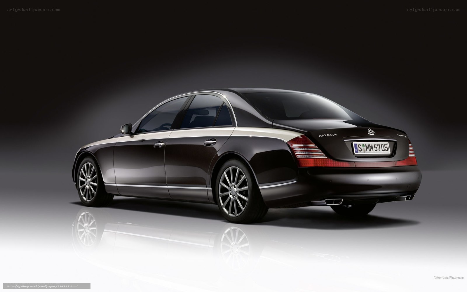 Maybach 57 luxury sedan