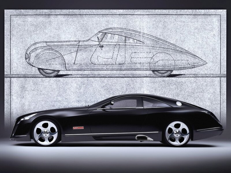 Maybach concept car design