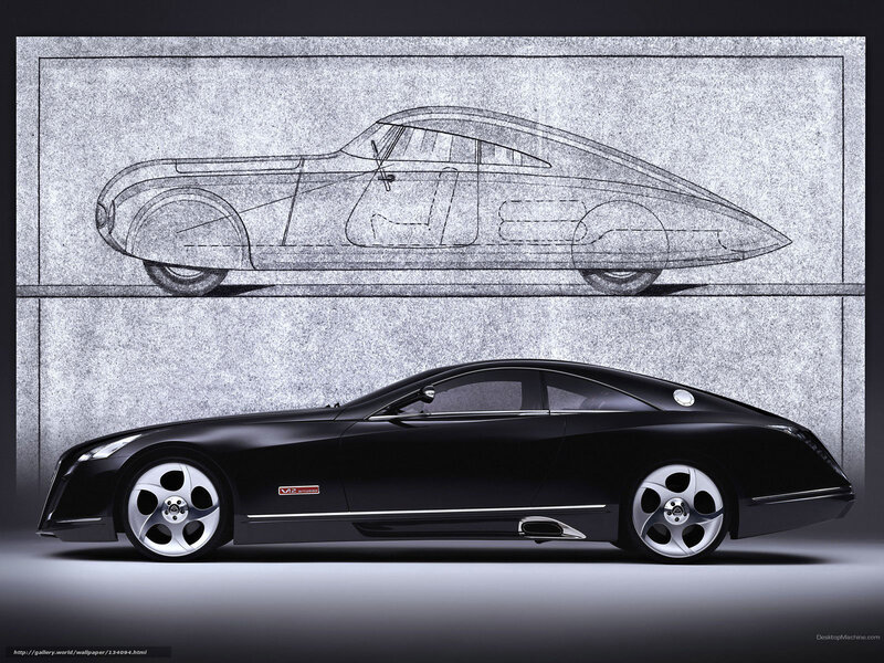 Maybach concept car design