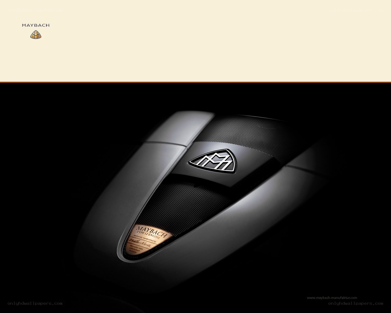 Maybach engine badge