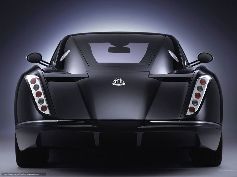 Maybach Exelero rear view