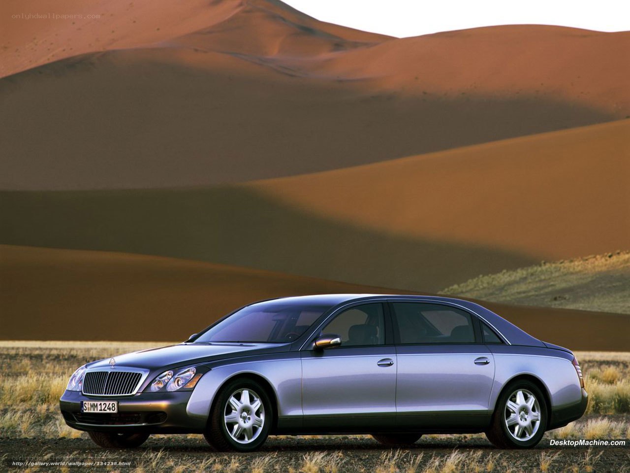 Maybach in the desert