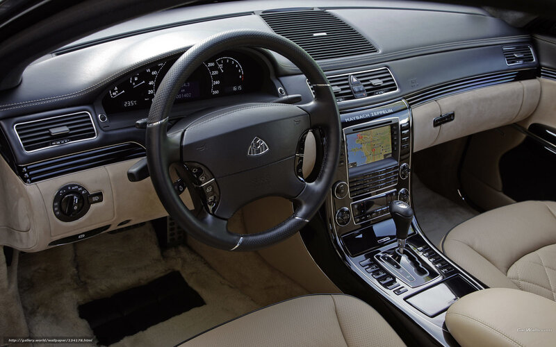 Maybach interior dashboard