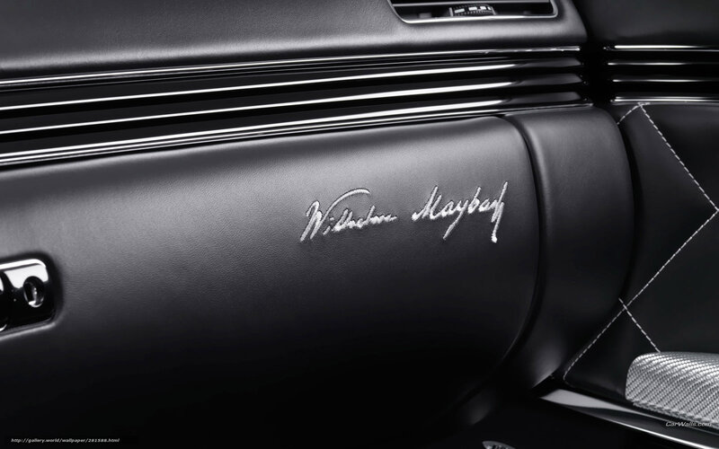 Maybach interior detail