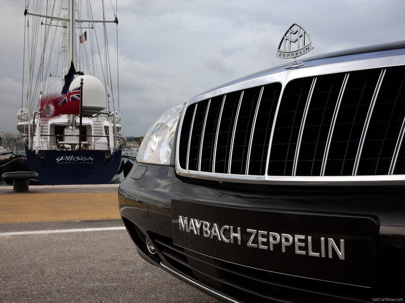 Maybach Zeppelin front view
