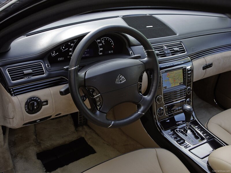 Maybach Zeppelin interior