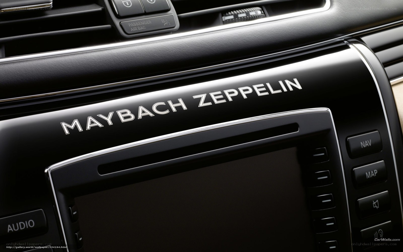 Maybach Zeppelin interior