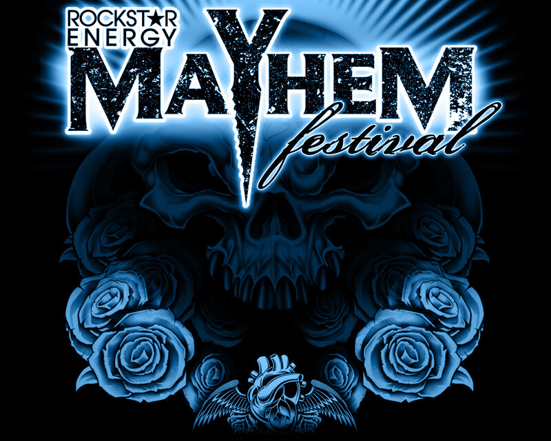 Mayhem Festival promotional art