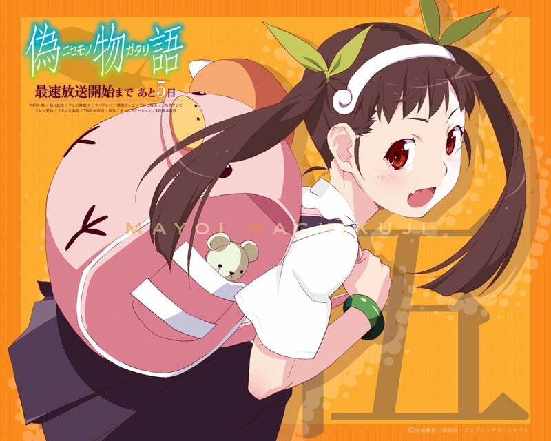 Mayoi Hachikuji character art