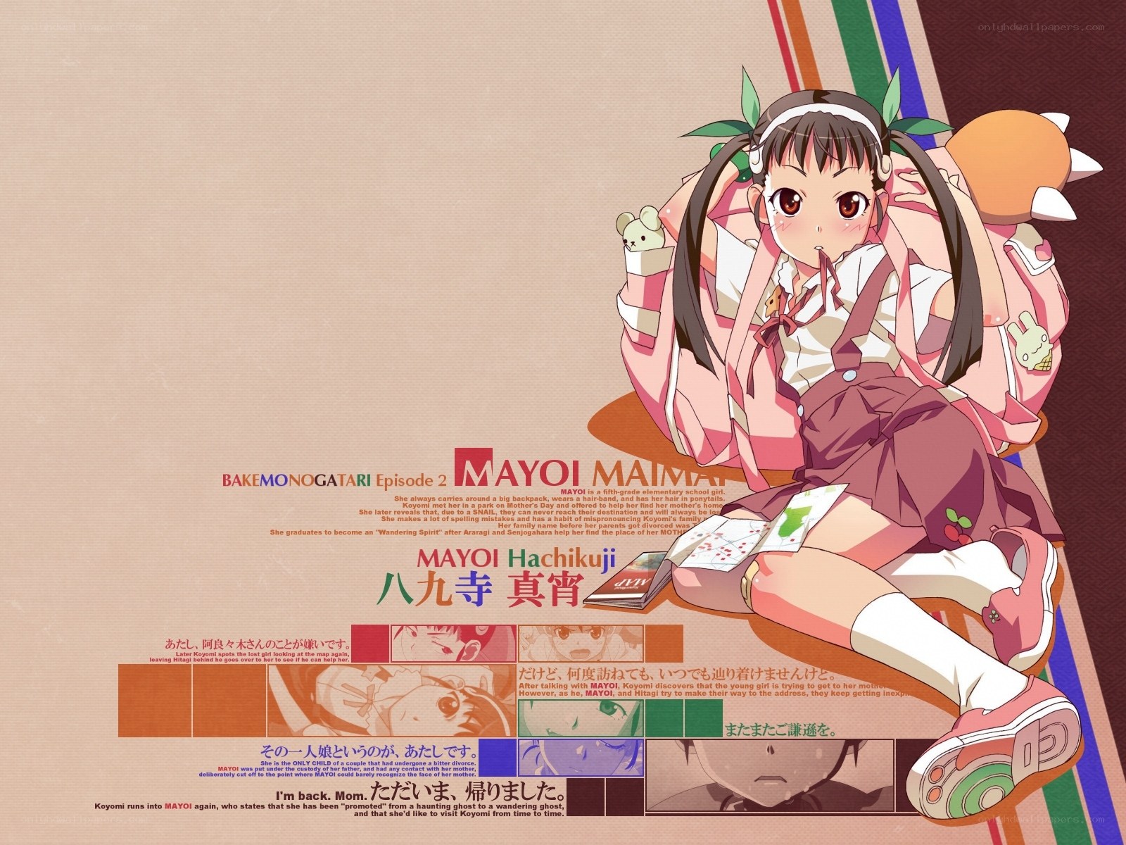 Mayoi Maimai character art