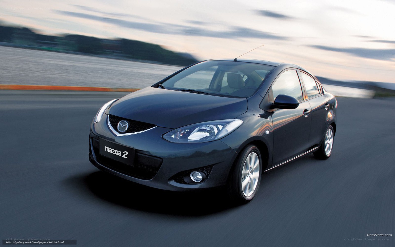 Mazda 2 in motion