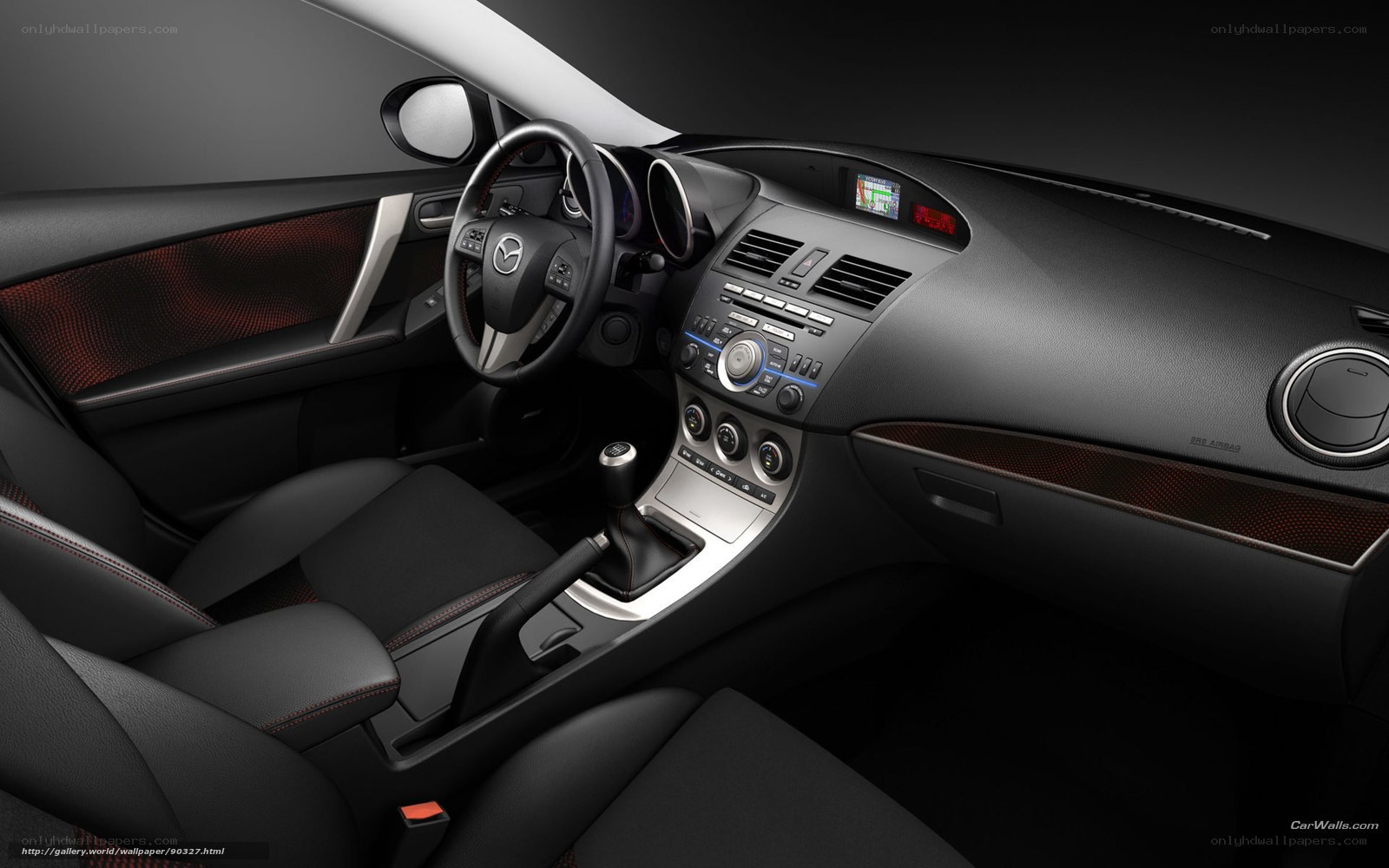 Mazda 3 interior dashboard