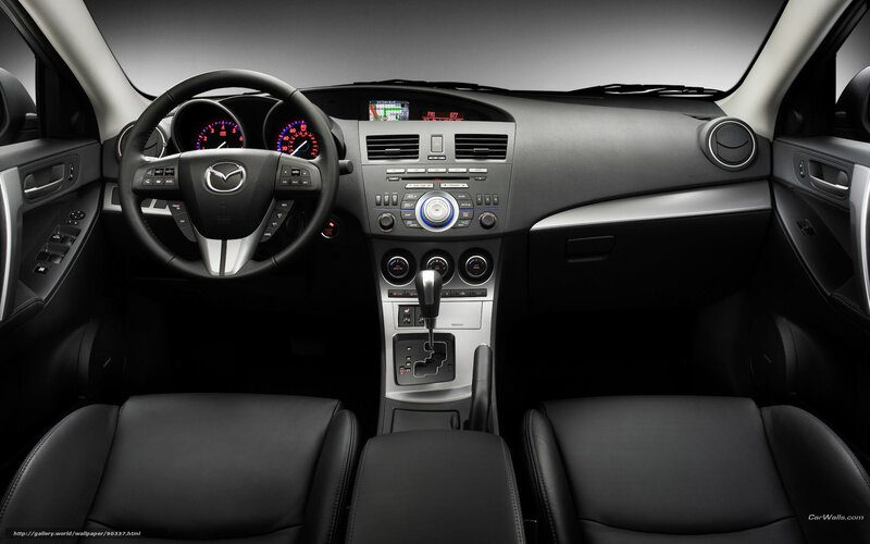 Mazda 6 interior dashboard