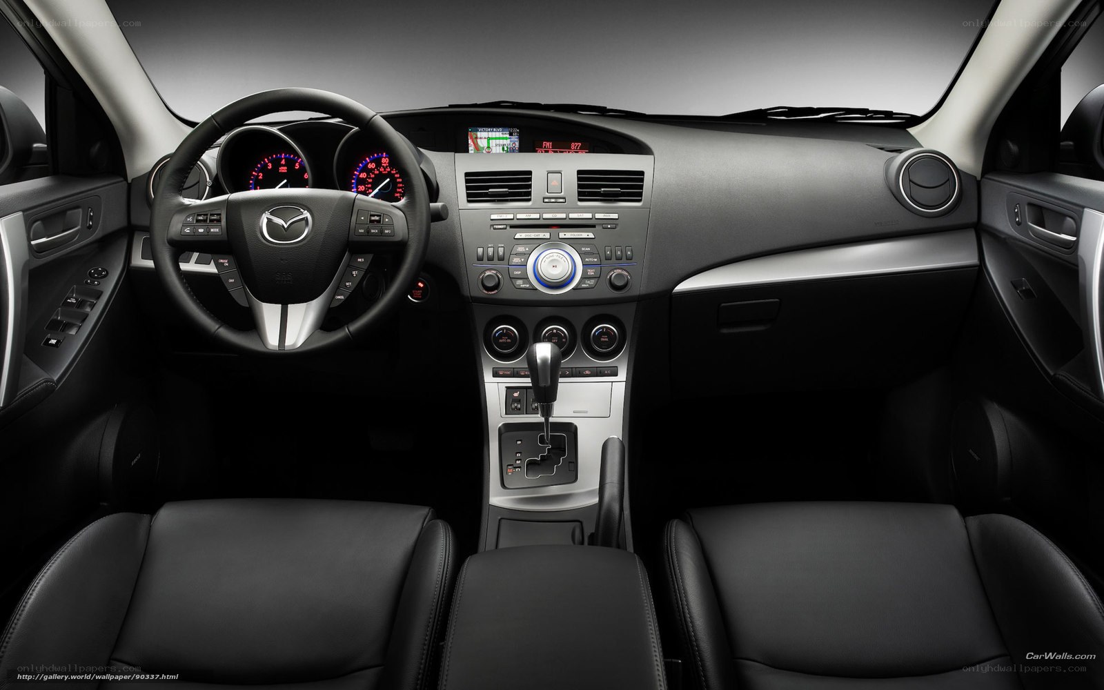 Mazda 6 interior dashboard