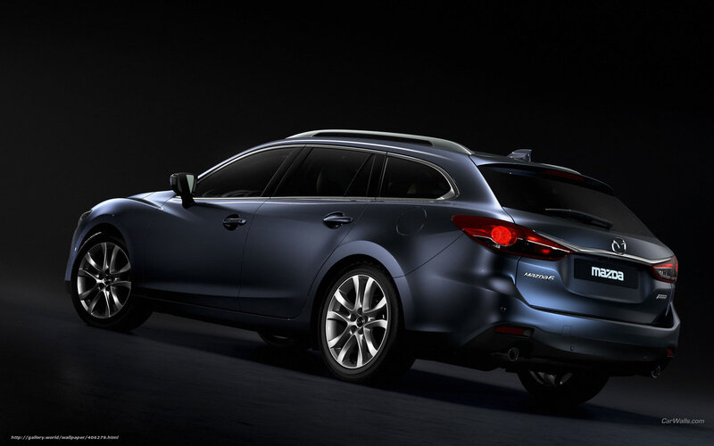 Mazda 6 Wagon rear view