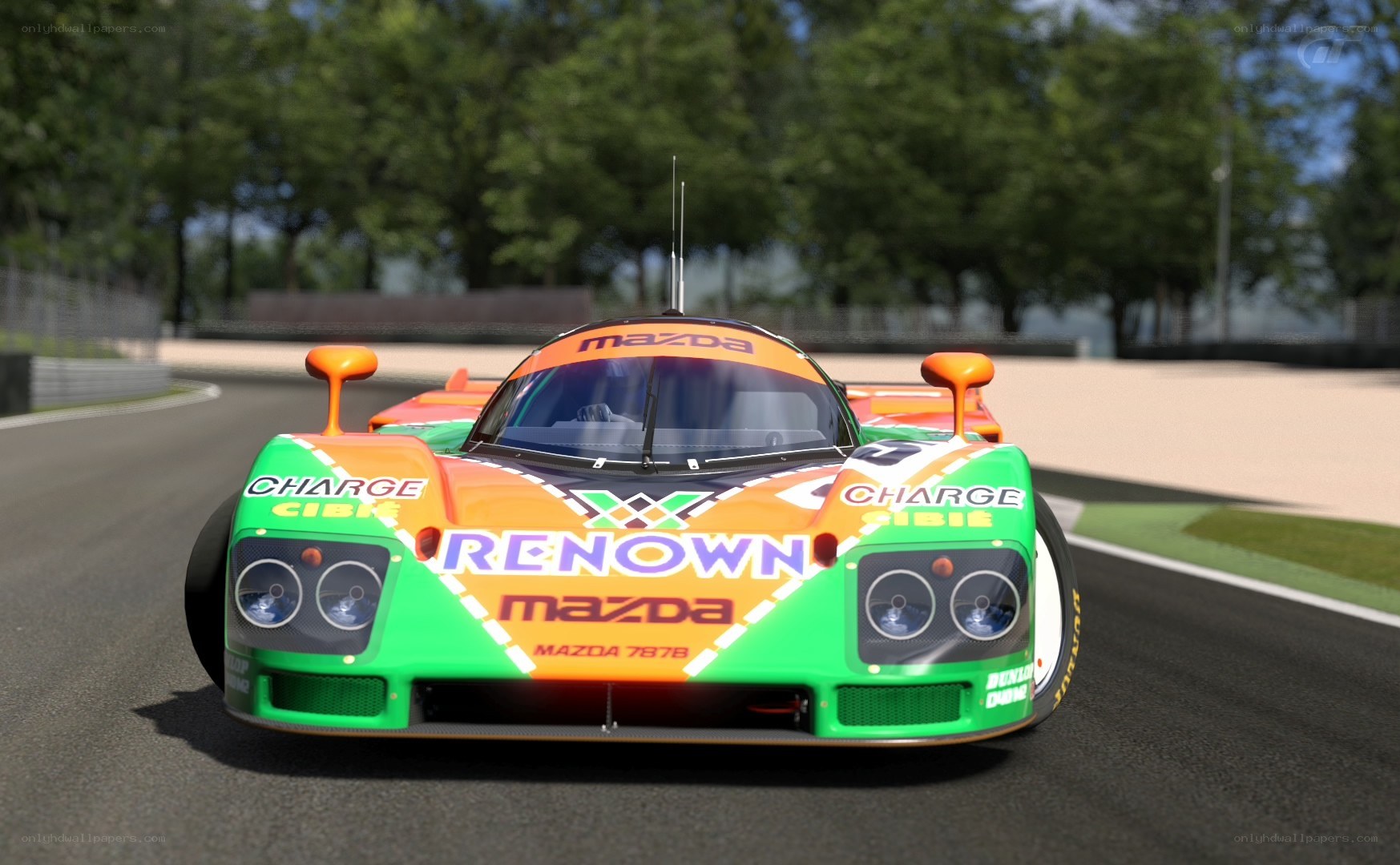 Mazda 787B race car