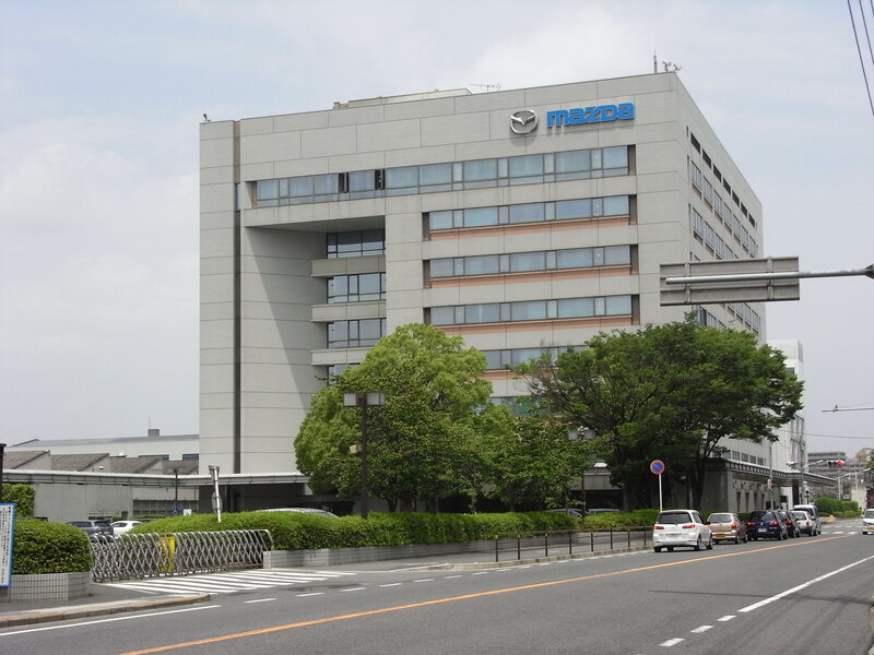 Mazda building in Hiroshima