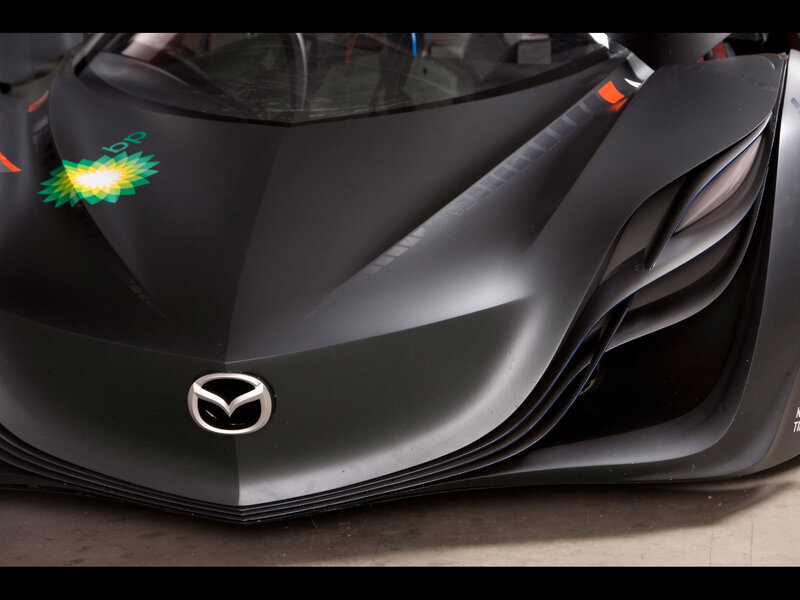 Mazda Concept Car — Black, Dramatic