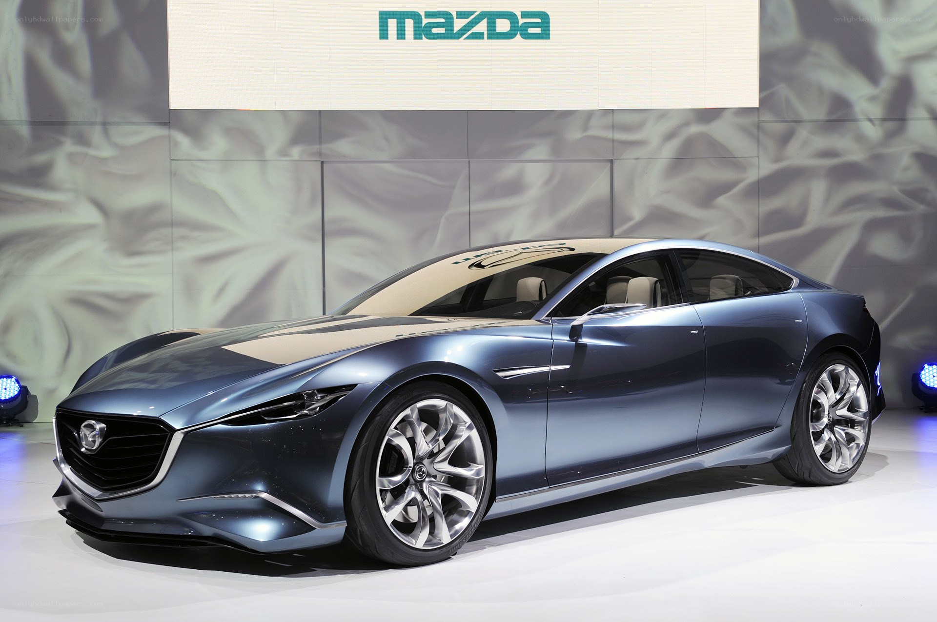 Mazda concept car display