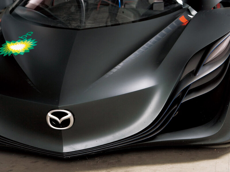 Mazda concept car front view