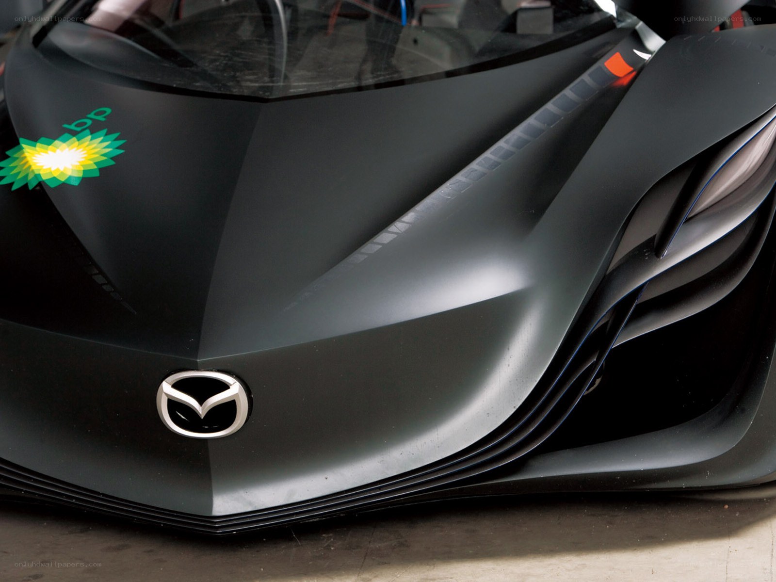 Mazda concept car front view