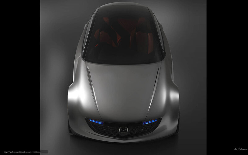 Mazda concept car front view