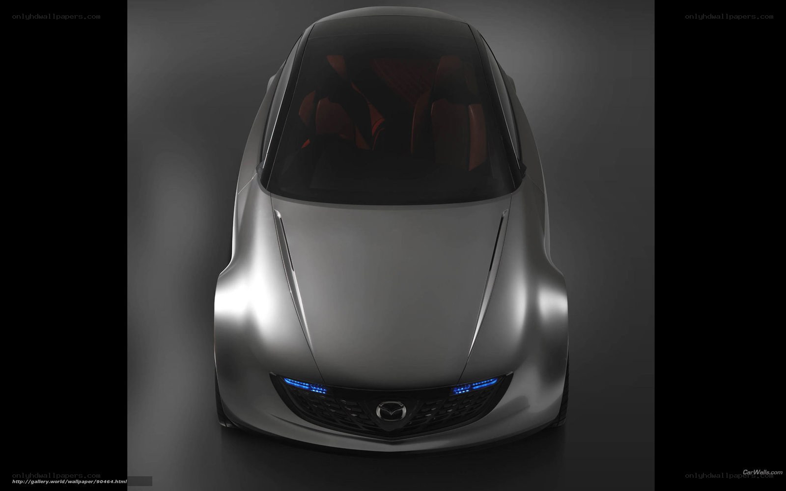 Mazda concept car front view