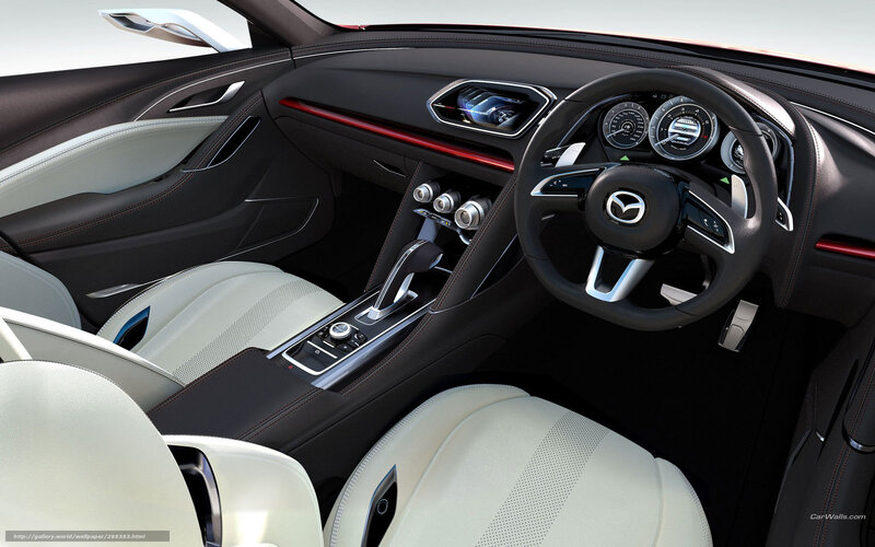 Mazda concept car interior