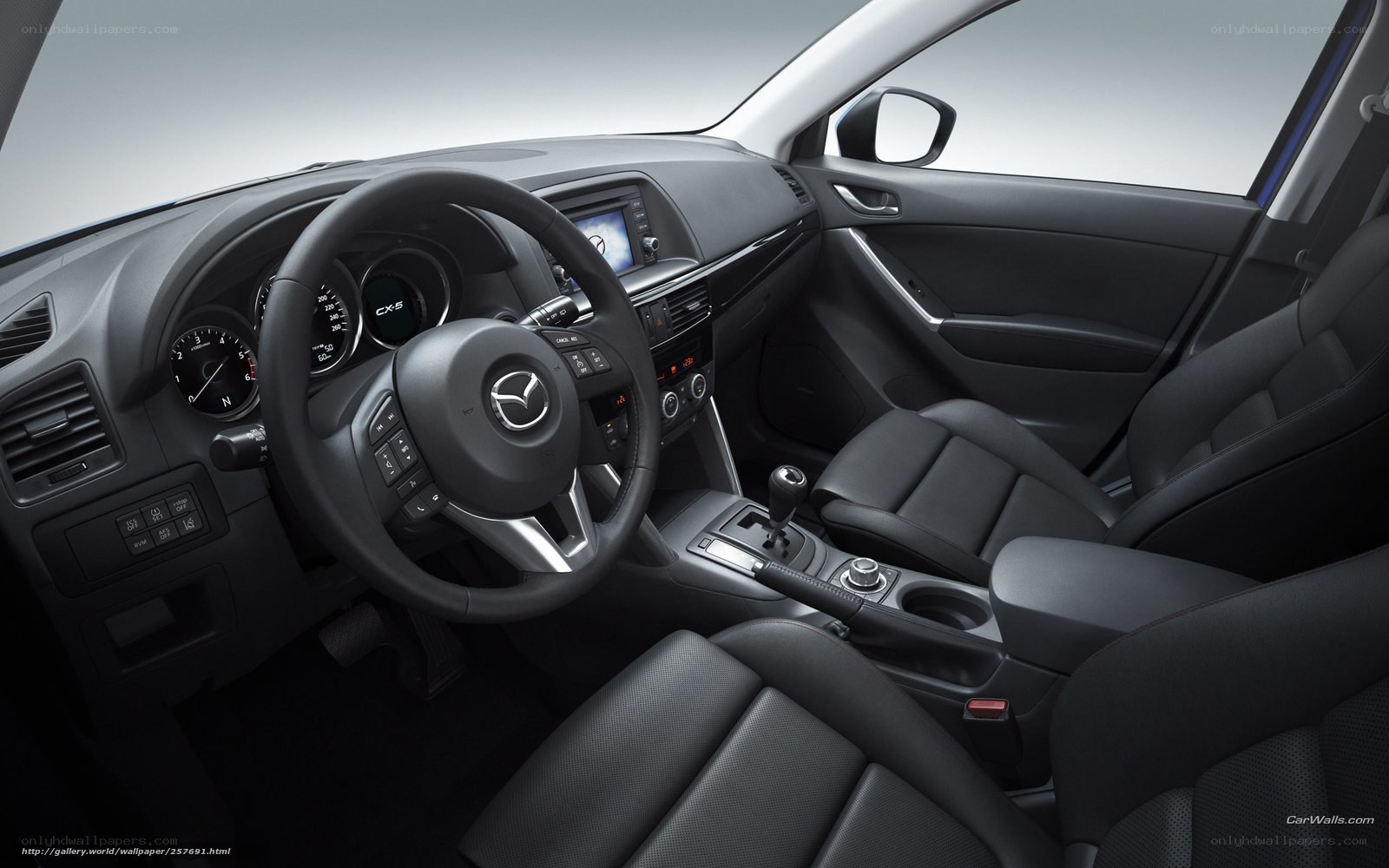 Mazda CX-5 interior view