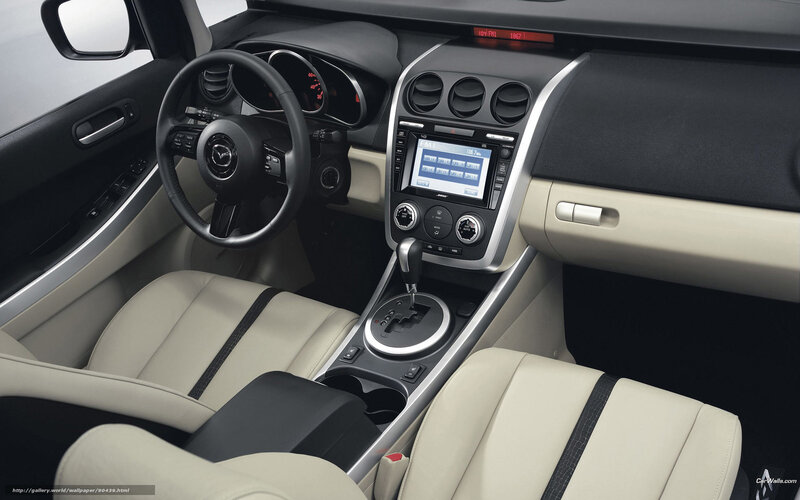 Mazda CX-7 interior dashboard